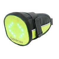 Geanta reflectorizanta SpacerBicicleta , semnalizare LED telecomanda