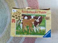 Puzzle Ravensburger, Vaca si vitel