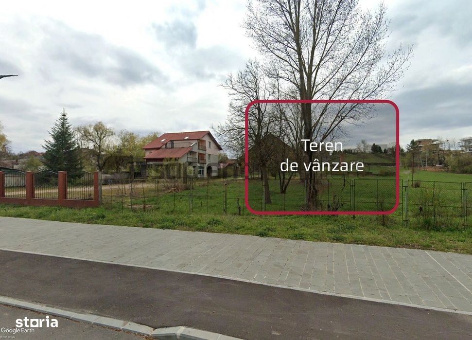 Teren intravilan cu propunere de concept- Băile 1 Mai