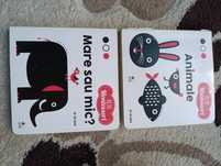 Bebe Montessori carti Animale, Mare sau mic?