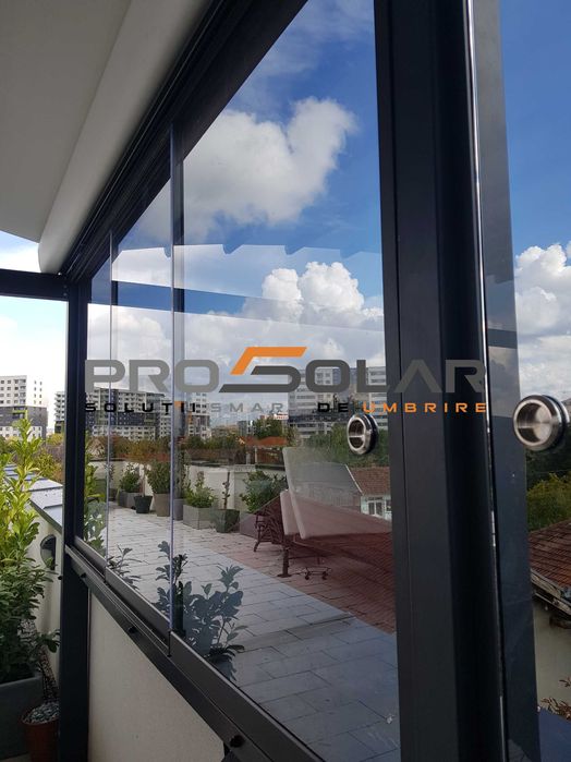 Pergola terasa/ inchideri sticla securizata/ghilotina/ armonica LUGOJ