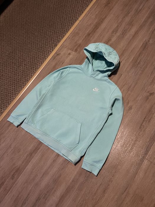 Hanorac nike vintage turcoaz