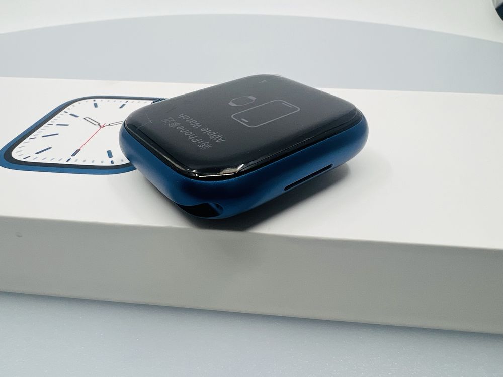 Apple Watch Series 7 GPS + Cellular, 45mm Blue Aluminum