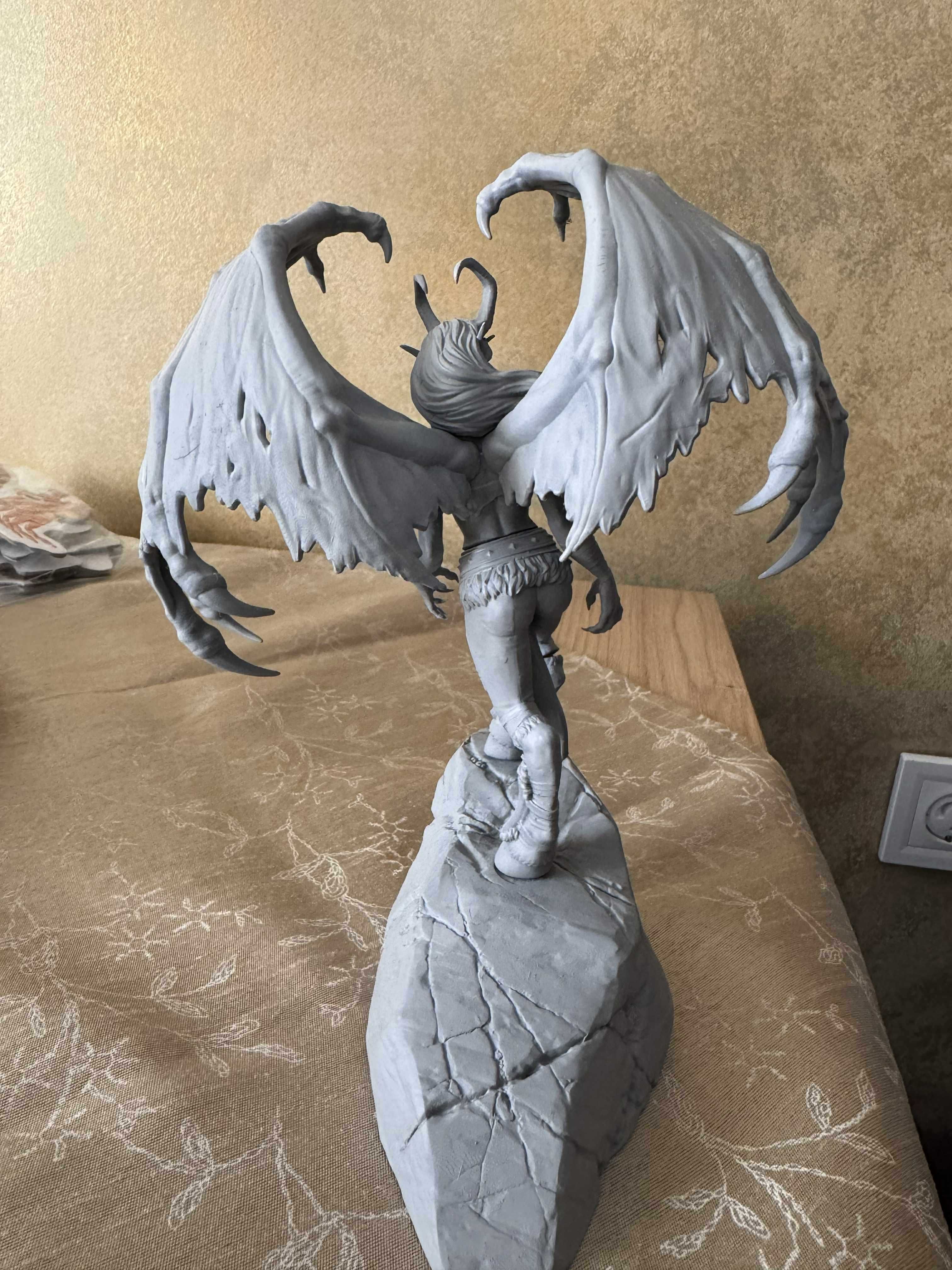 3D статуетка на Demon Hunter от World of Warcraft!
