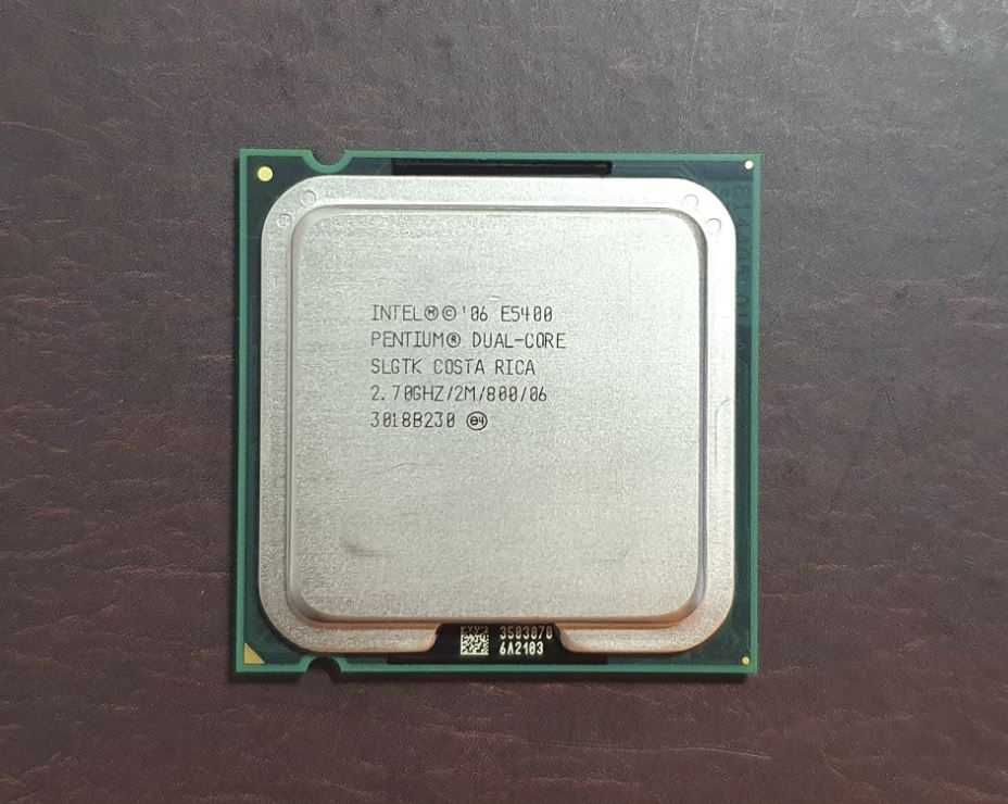 Процессор Pentium dual core e5400