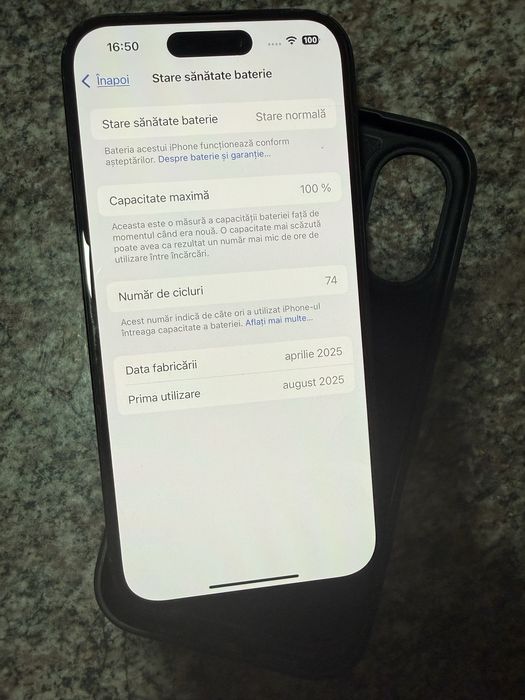 Iphone 16 256g/100% baterie