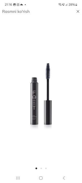 Qosh, kiprik uchun zardob