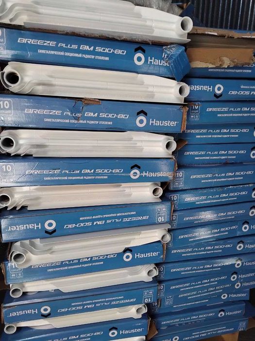 Радиаторы биметаллические алюминиевые 500/80,  300/100, панельные РСПО