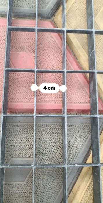 Trepte zincate galvanizate