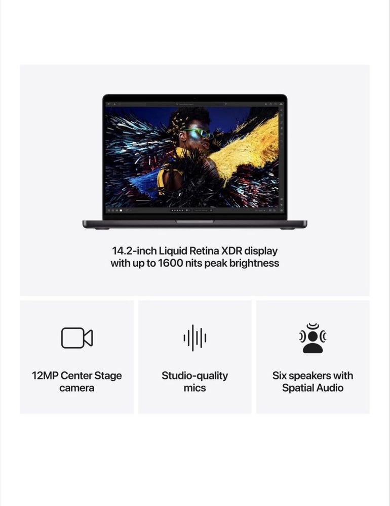 НОВ! *ЛИЗИНГ* Apple Macbook Pro 14" M4 10C/10G 16RAM 512SSD Гаранция!