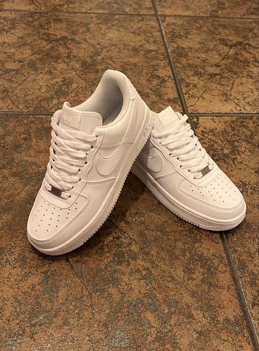Adidași Albi Nike Air Force 1 Low mărimea 40-41