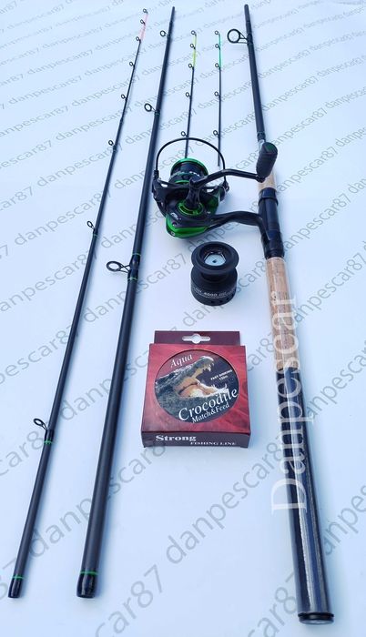 SET FEEDER Lanseta HARRIER 3,30m 150gr+Mulineta SPARKLER 4000+150m fir