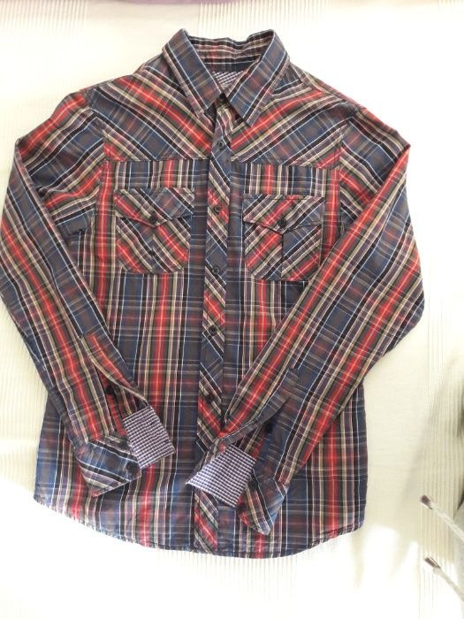 Camasa barbat Bershka, slim, masura M, model deosebit