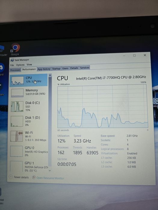 Laptop Gaming ASUS ROG GL553VE-DM474T