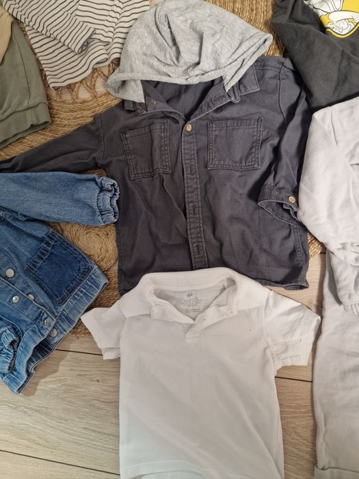 Lot mare baiete masura 92l 25 articole 4 lei articolul H&M si altele