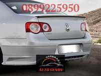 Черен Лип Спойлер,  VW Passat B6 2006/2010, Тунинг