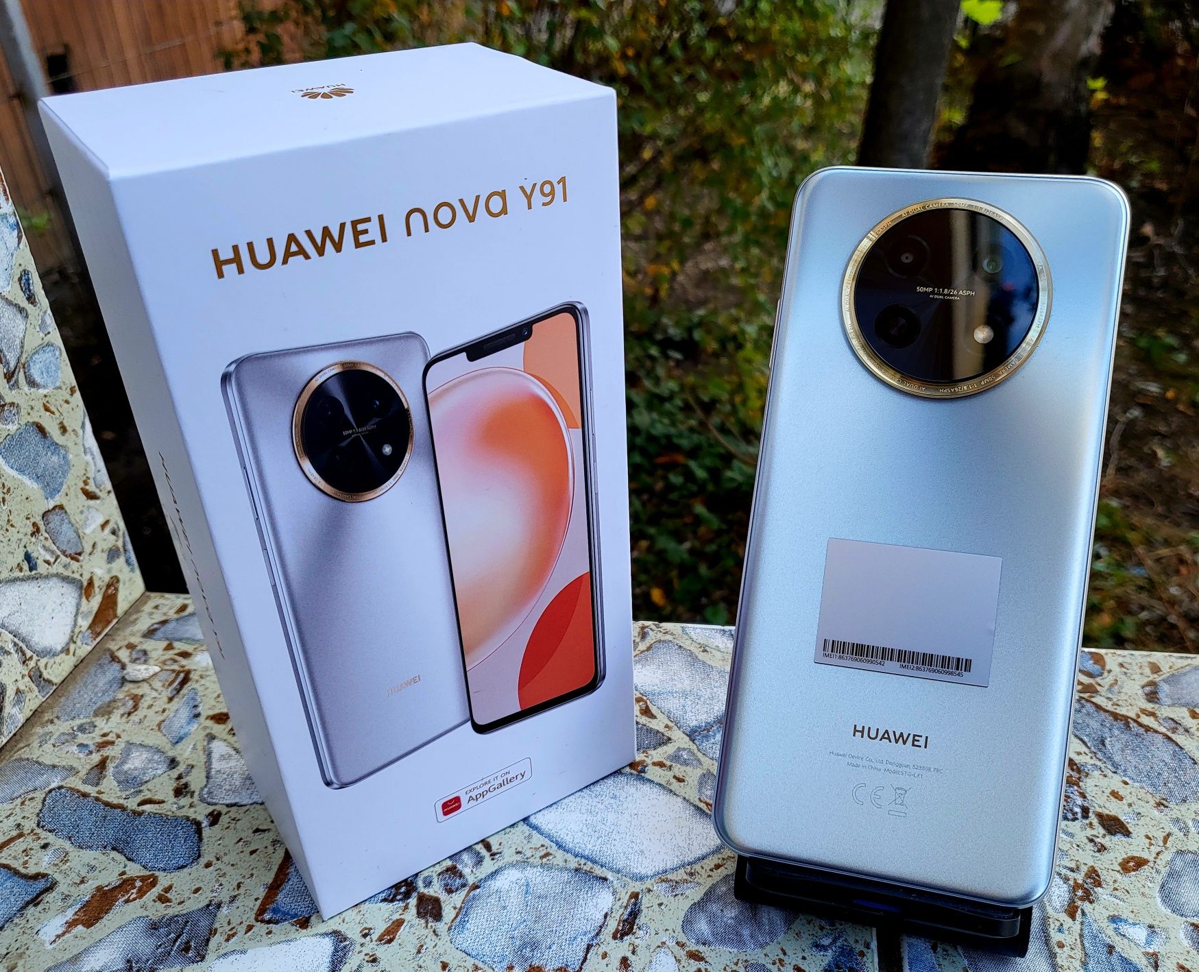 Noul Huawei Nova Y91 128Gb, 8Gb ram, 7000mAh