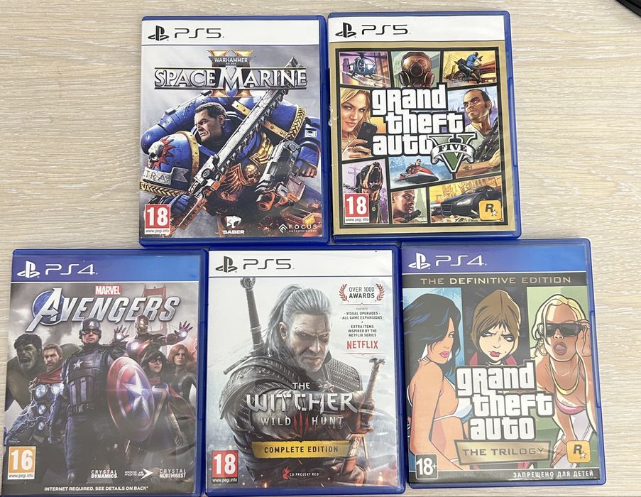 Продам диски PS5 или обмен