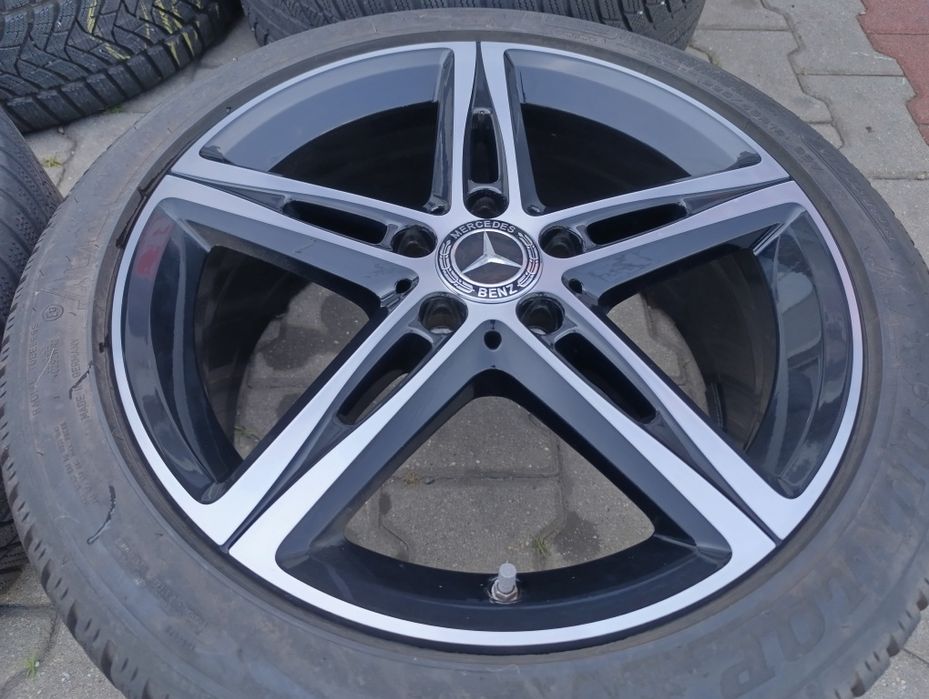 Jante originale Mercedes A class W 177,18' cu anvelope de iarnă 2021