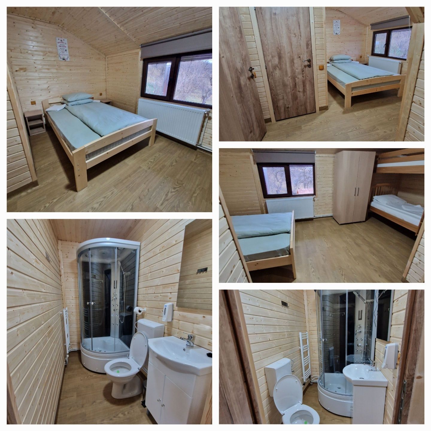 Cabana de inchiriat cu ciubar si piscina