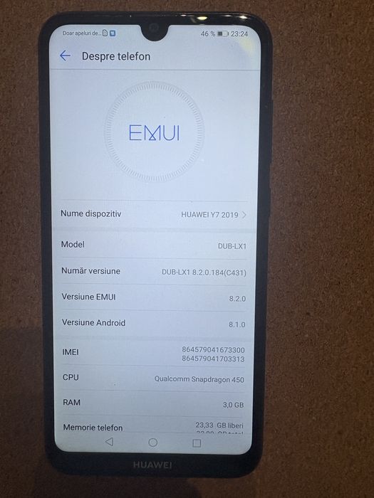 Huawei Y7 2019 32Gb ID-XXL4666