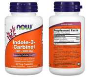 NOW Foods, Idole-3-carbinol (I3C), 200 мг, 60 растительных капсул