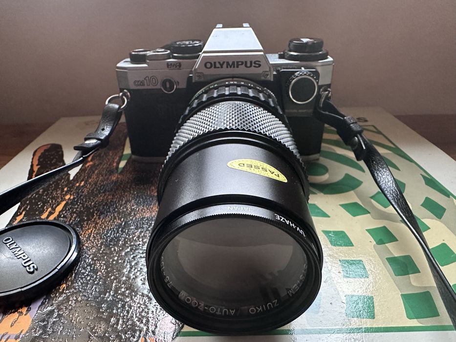 olympus om 10 1 slr zuico 75-150mm 28-70mm