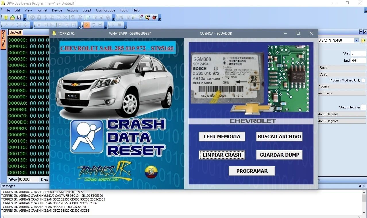 программатор, чиптюнинг, автодиагностика, одометр, крашдата, eeprom