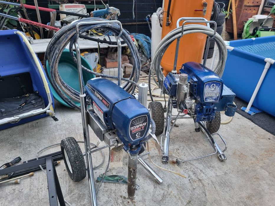Pompa Graco Mark V zugravit varuit glet vopsit lavabila