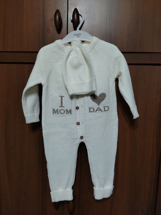 Детский костюмчик. 9-12 мес