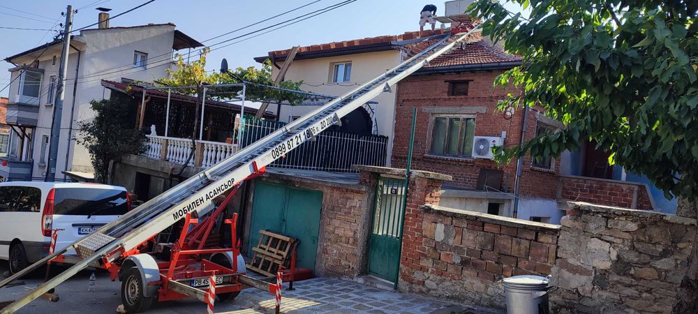 Мобилен асансьор ( мобилен Хаспел)