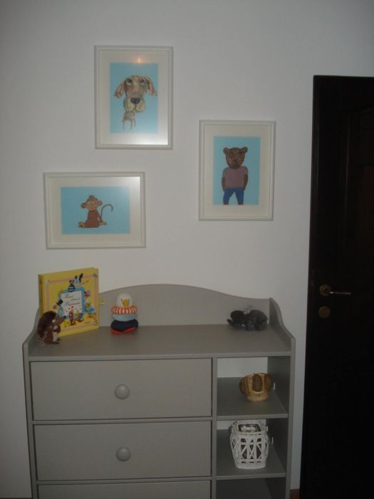 Dulap si comodă IKEA pentru camera copiilor