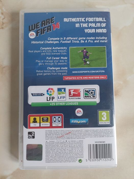 [PSP] Vând joc FIFA 14 pentru PlayStation Portable //poze reale