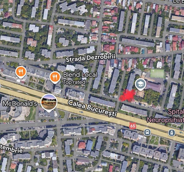 Vand spatiu comercial 50mp zona McDonalds