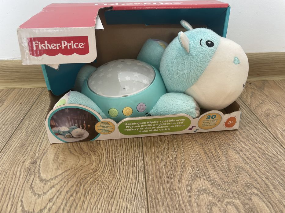 Музикален проектор лампа Fisher price, бял шум, класическа музика