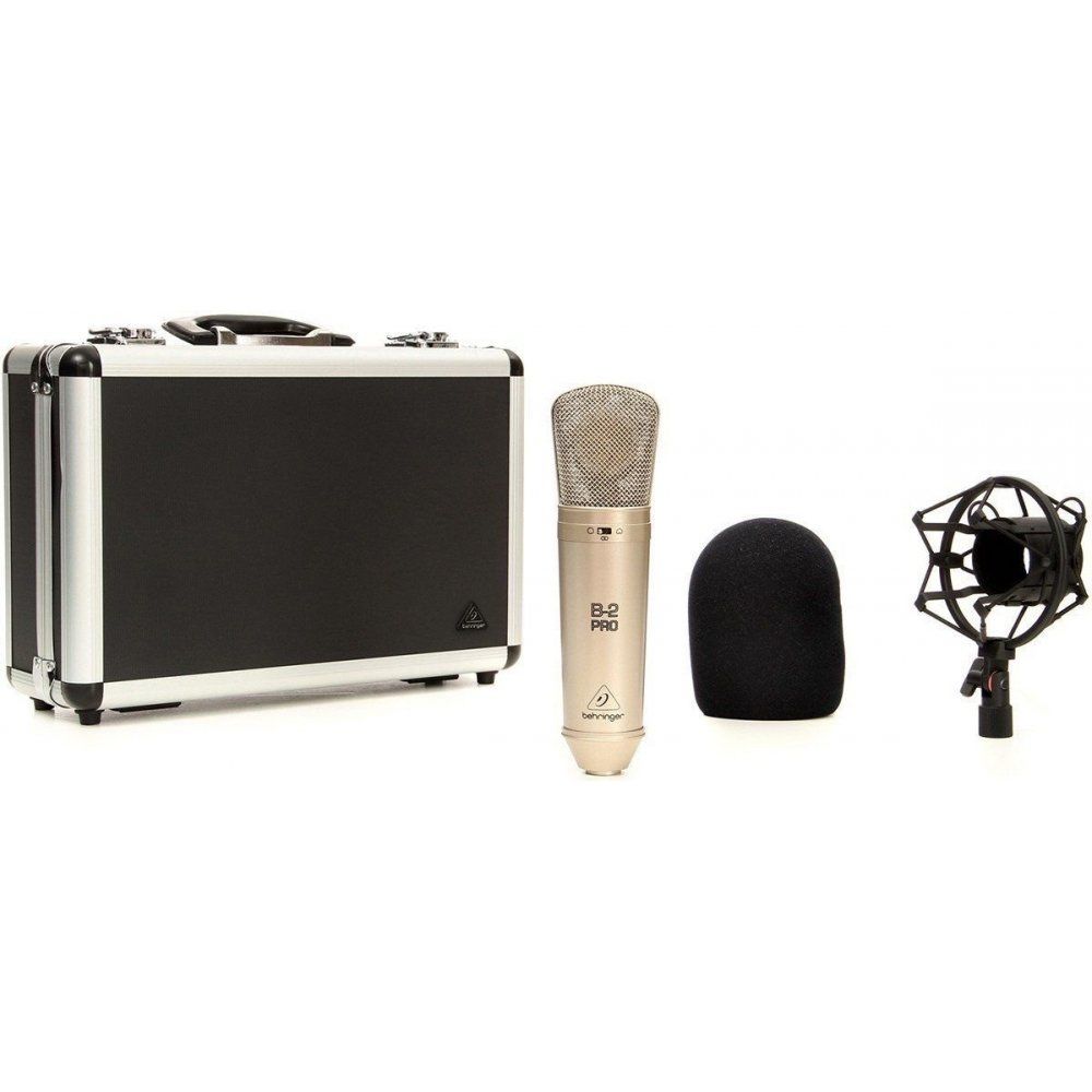 Профессиональный Студийный микрофон Behringer B-2 Pro конденсаторный