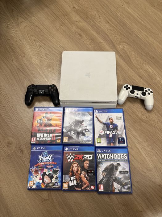 Ps4 slim alb impecabil