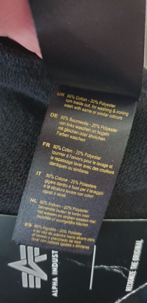Alpha Industries Cotton Mens / M НОВО!  ОРИГИНАЛ! Мъжки Къси Панталони