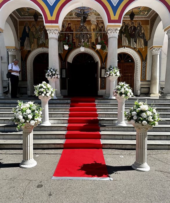 Aranjamente flori, pene, Fete de masa, Farfurii suport