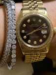 Rolex Daydate aur cu diamante 36 mm