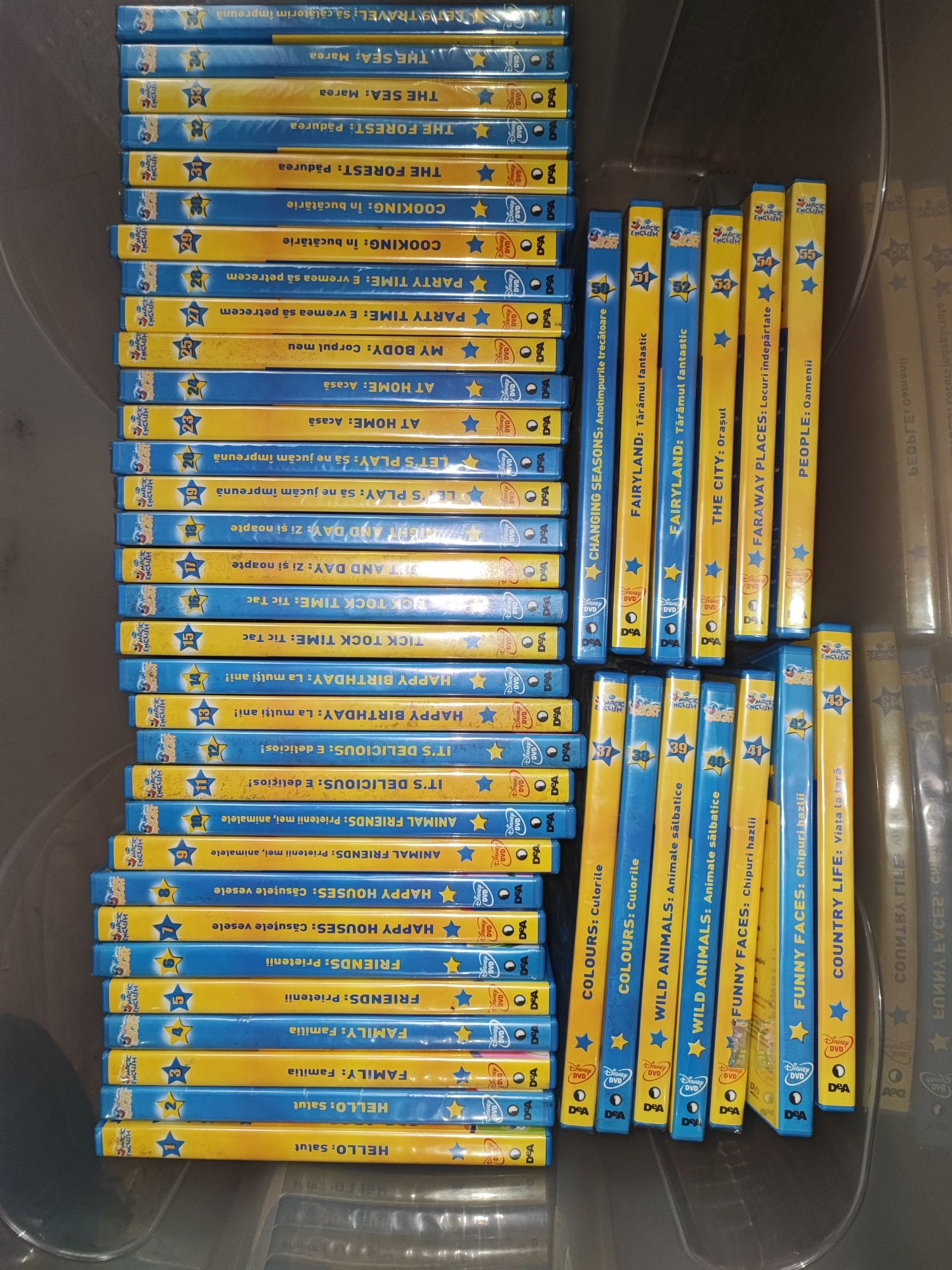 Colectie dvd Magic English Completa(55 volume)