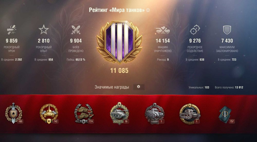 Продаётся бирюзовый аккаунт wot (леста) с 11 уровнем