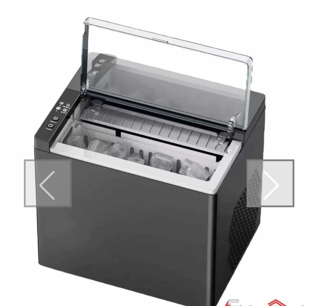 Ледогенератор Silver Love Black ,12kg/24h,Touch control,9PCS/6-8min,Ul