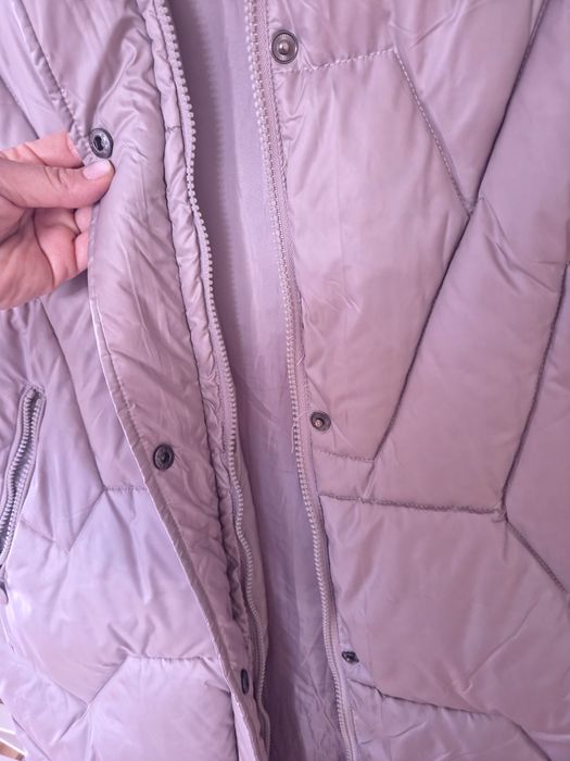 Vesta lunga  cu blana naturala