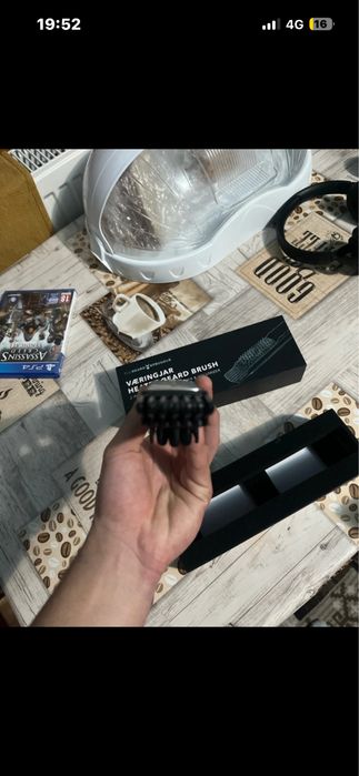 the beard struggle heated brush