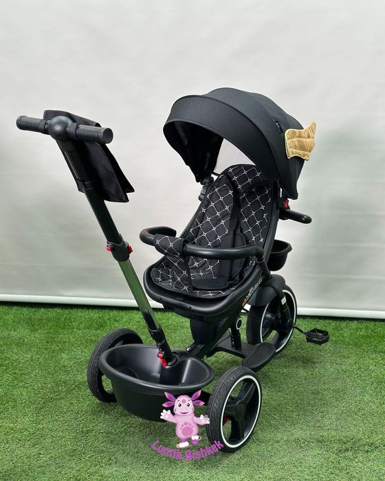 Детская велоколяска трёхколёсный велосипед Skillmax | Новое в упаковке