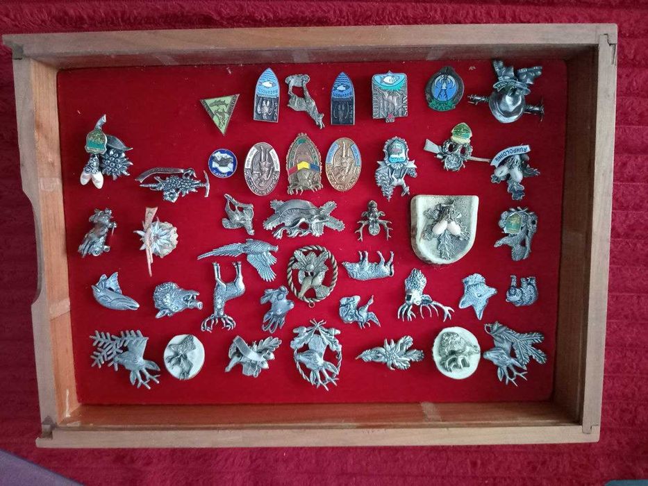 Insigne de colectie -VANATOARE- 30 Bucata