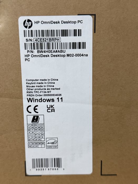 HP OmniDesk  AMD Ryzen 7  Pret 2350 lei