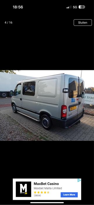 Renault Master 2.5dci Locuri Rampa Handicap/Dizabilitati Impecabila