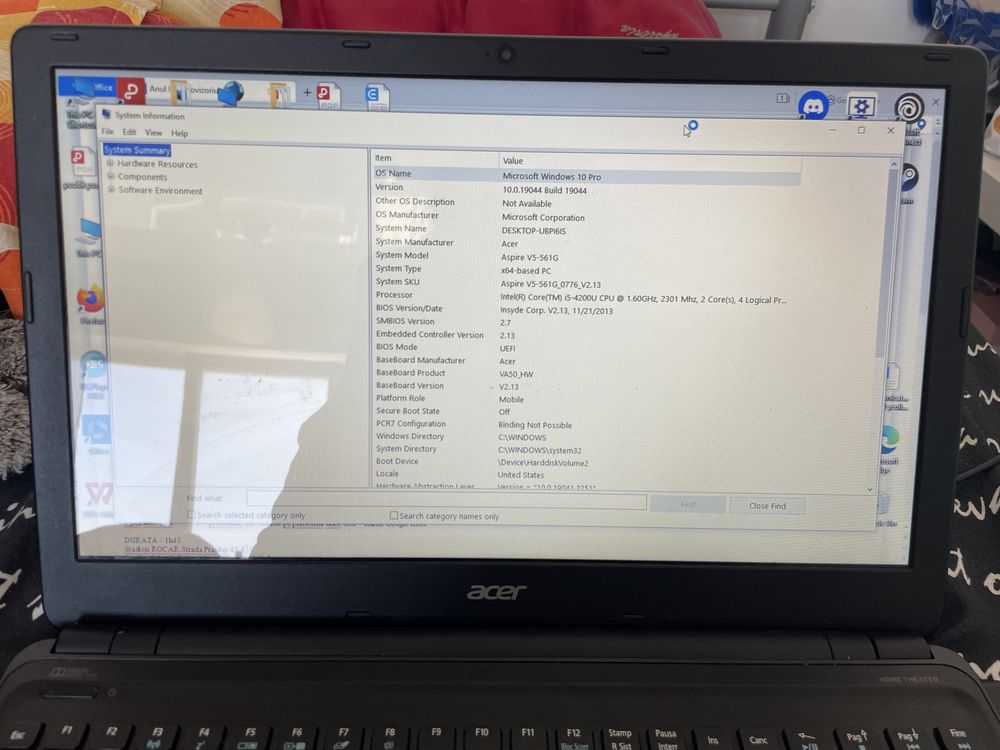 Vând 2 laptopuri Acer